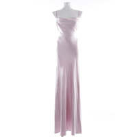 Galvan London Dress Silk in Violet