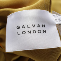 Galvan London Robe en Jaune