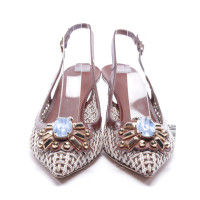 Dolce & Gabbana Pumps/Peeptoes Leer in Bruin