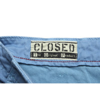 Closed Hose aus Baumwolle in Blau