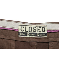 Closed Trousers Cotton in Brown
