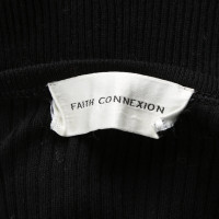 Faith Connexion Strick aus Baumwolle in Schwarz