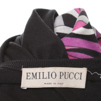Emilio Pucci Seiden-Strickjacke mit Muster