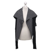 Gareth Pugh Cardigan in nero / grigio