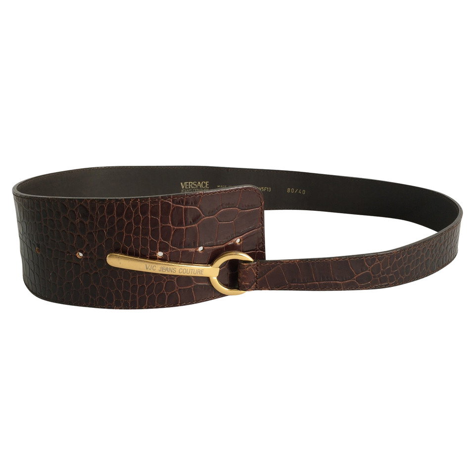 Versace Cintura marrone