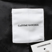 Costume National Anzug aus Baumwolle in Schwarz