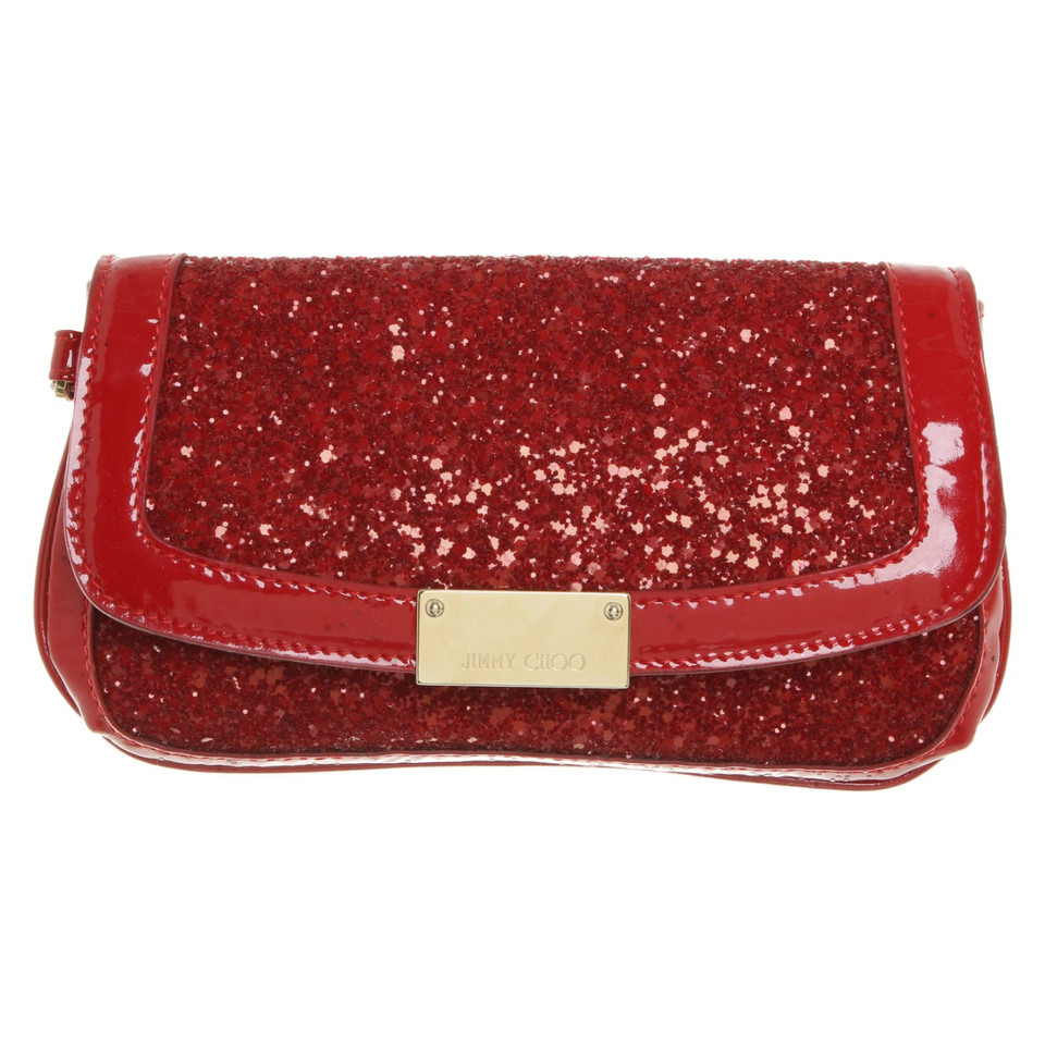 Jimmy Choo Pochette in Rosso