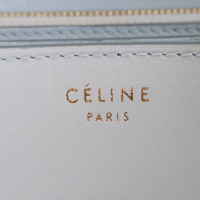 Céline Classic Bag Medium in Pelle in Blu