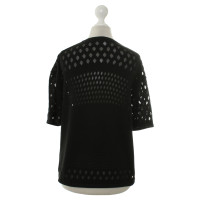 Helmut Lang Maglia top in nero