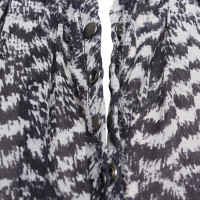 Isabel Marant For H&M zijden jurk met patroon