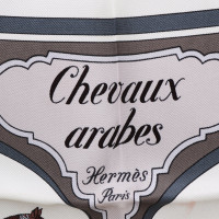 Hermès Silk scarf "Chevaux arabes"
