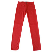 Armani Jeans Trousers in Red