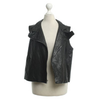 Alexander Wang Leather vest in black