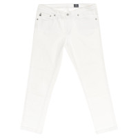 Ag Adriano Goldschmied Jeans aus Baumwolle in Weiß