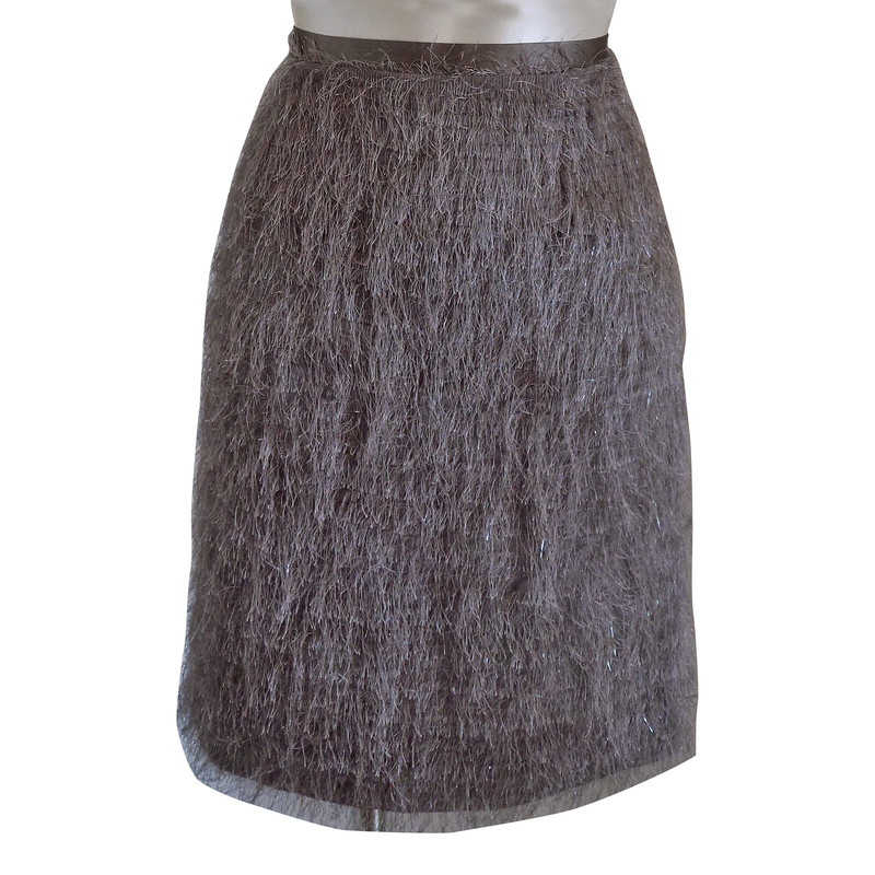Blumarine Grey skirt