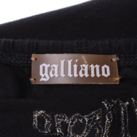 John Galliano Kleid mit dekorativem Besatz