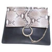 Chloé "Faye medium bag" with Python leather
