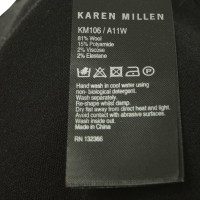 Karen Millen Strickkleid in Schwarz