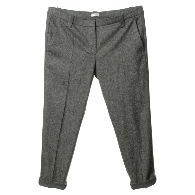 Brunello Cucinelli Gevlekt 3/4 broek