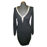 Elisabetta Franchi Beautiful knit dress with rhinestone