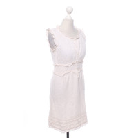 Marc By Marc Jacobs Kleid aus Baumwolle in Creme