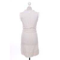 Marc By Marc Jacobs Kleid aus Baumwolle in Creme