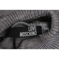 Love Moschino Strick aus Wolle in Grau