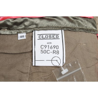 Closed Trousers Cotton in Olive