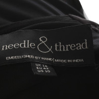 Needle & Thread Robe avec des paillettes