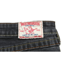 True Religion Jeans in Cotone in Grigio
