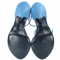A. F. Vandevorst Sandals Leather in Blue
