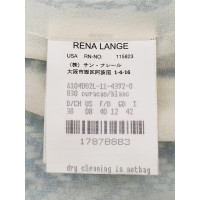 Rena Lange Jacke/Mantel aus Baumwolle in Türkis