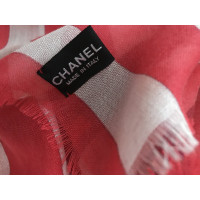 Chanel Sjaal Kasjmier in Rood