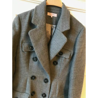 Dice Kayek Jacket/Coat Wool in Grey