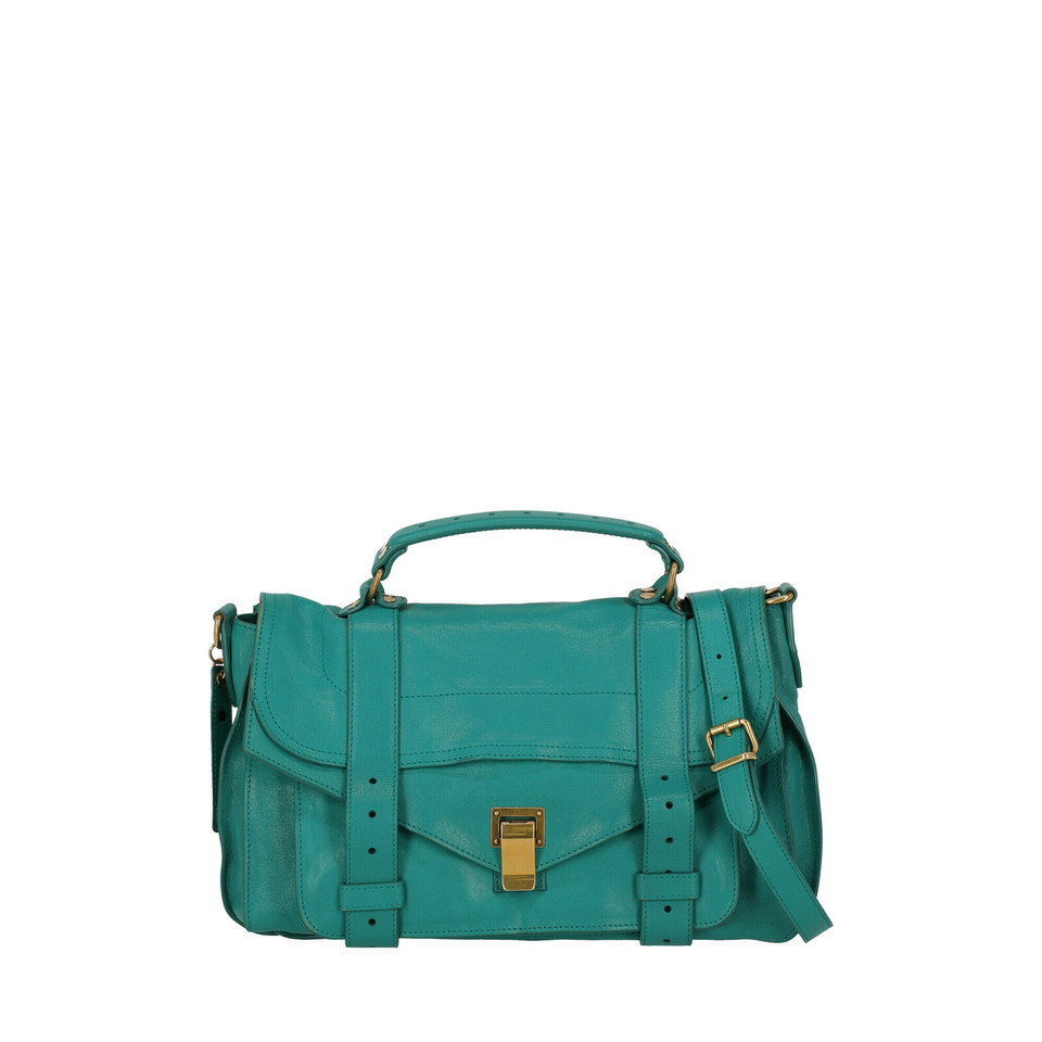 Proenza Schouler PS1 Medium Leather in Turquoise