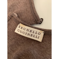 Brunello Cucinelli Knitwear Silk in Taupe