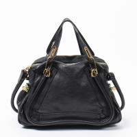 Chloé Paraty Bag in Pelle in Nero