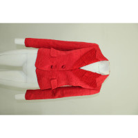 Emporio Armani Jacket/Coat in Red