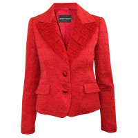 Emporio Armani Jacket/Coat in Red