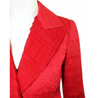Emporio Armani Jacket/Coat in Red