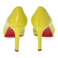 Christian Louboutin Pumps/Peeptoes Patent leather in Yellow