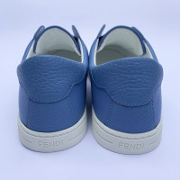 Fendi Chaussures de sport en Cuir en Bleu