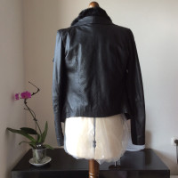 Amen Jacket/Coat Leather in Black