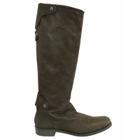 Emporio Armani Boots Leather in Brown