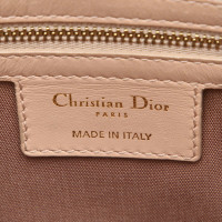 Christian Dior Panarea Tote Bag Medium Canvas in Roze