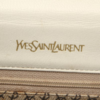 Yves Saint Laurent Sac à bandoulière en Cuir en Beige