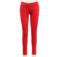 Stella McCartney Jeans in Cotone in Rosso