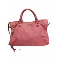 Balenciaga Tote Bag aus Leder in Rosa / Pink