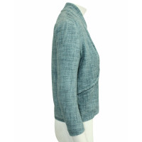Maje Jacke/Mantel aus Baumwolle in Blau
