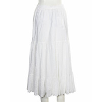 Ulla Johnson Skirt Cotton in White